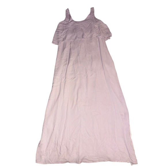Splendid Dresses & Skirts - Splendid Womens Lavender Maxi Dress Cold Shoulder Flowy Boho Size Large